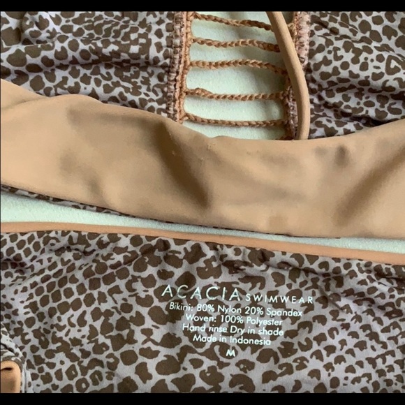 Acacia Malibu Top + Pikake Bottom in Topless - Picture 4 of 4